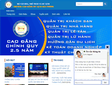 Tablet Screenshot of hct.edu.vn